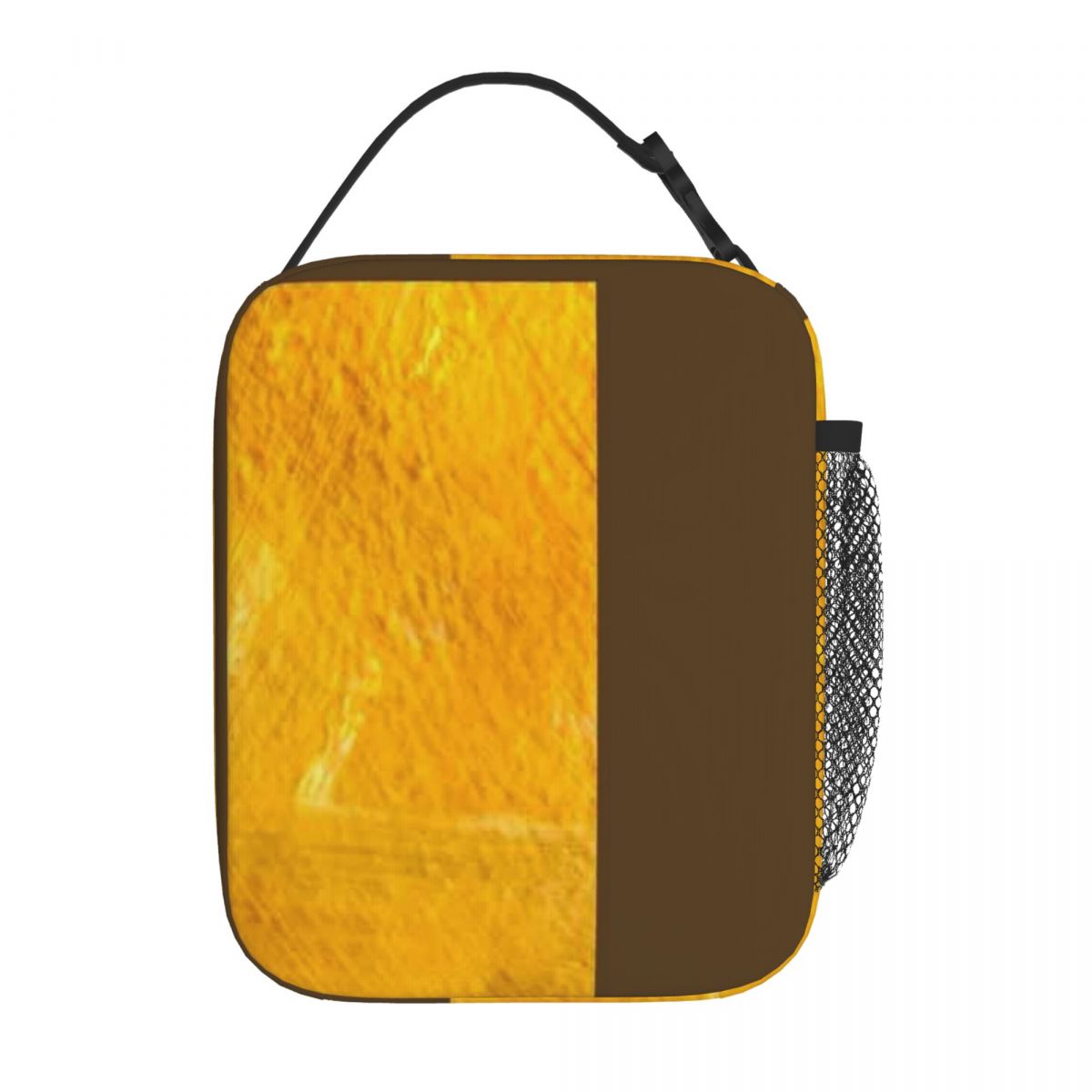 Meal Prep Yellow - Bolsa térmica para almoço com alça