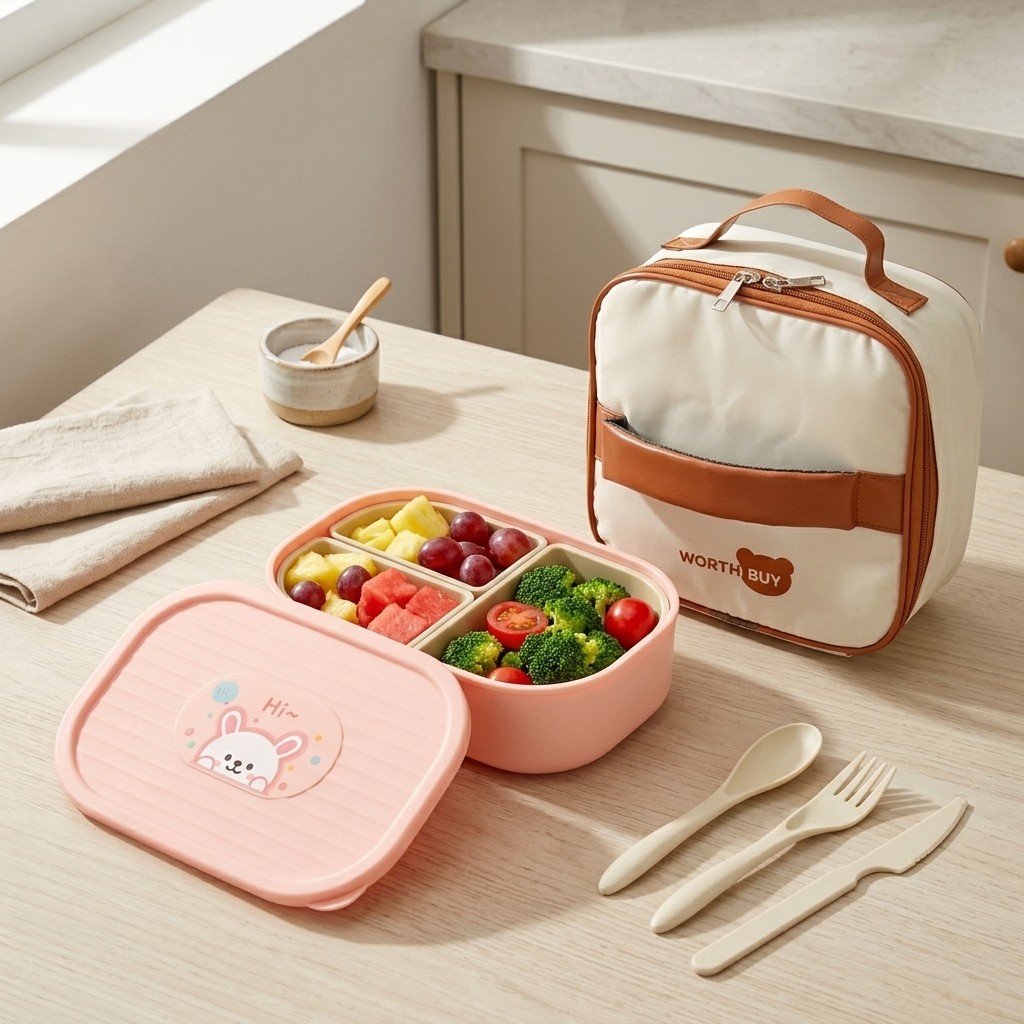 Meal Prep Or Prep Meal - Caixa de almoço infantil, com design
