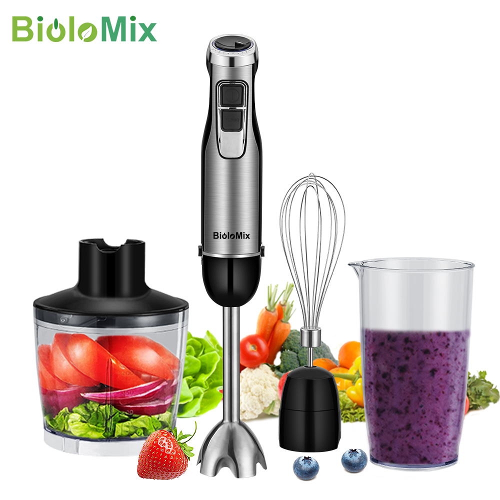 Meal Prep Smoothies - BioloMix-Liquidificador de Imersão, Moedor de Carne