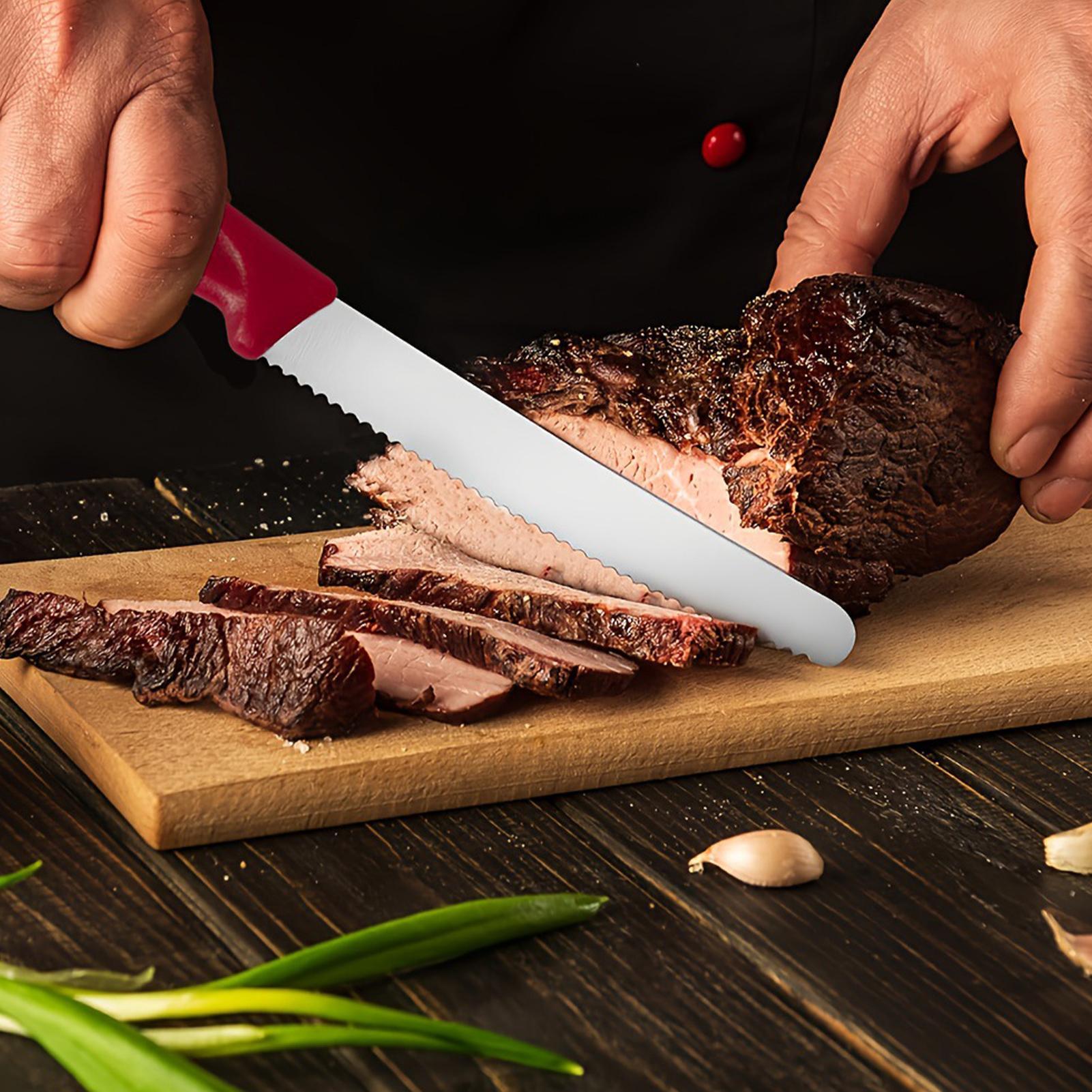Cortador de bife serrilhado, 5 - Meal Prep Kitchen avaliação e preço