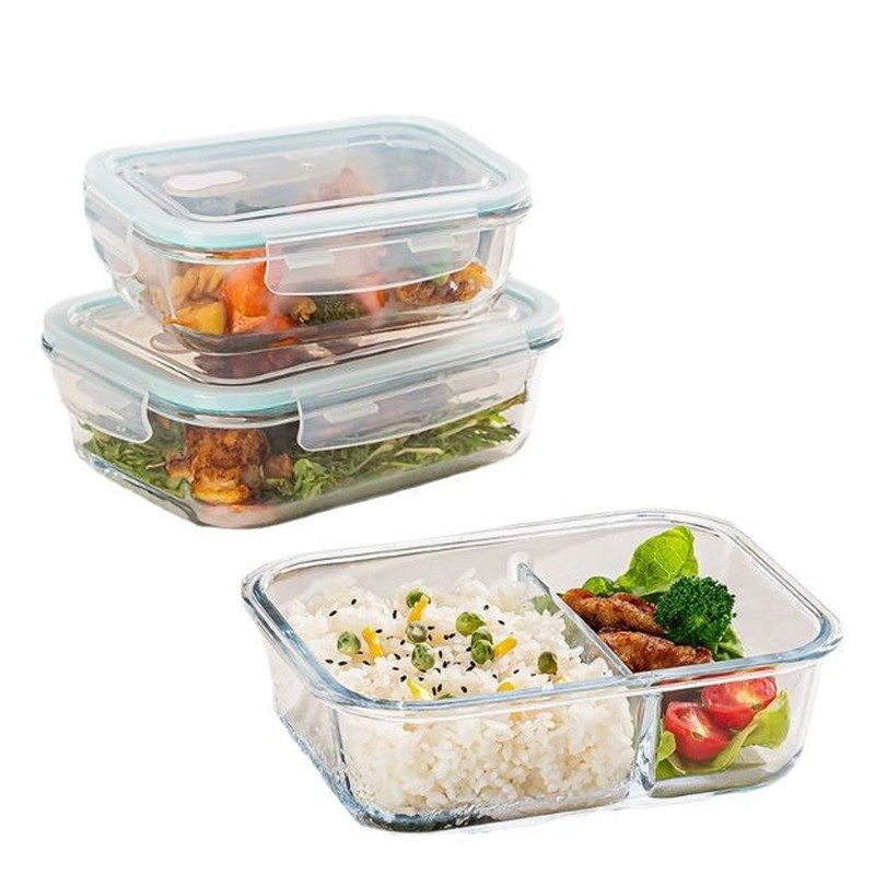 Marmita de vidro minimalista p - Meal Prep Glass Containers avaliação e preço