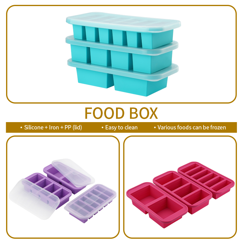 Bandejas de freezer de silicon - Meal Prep Smoothies avaliação e preço