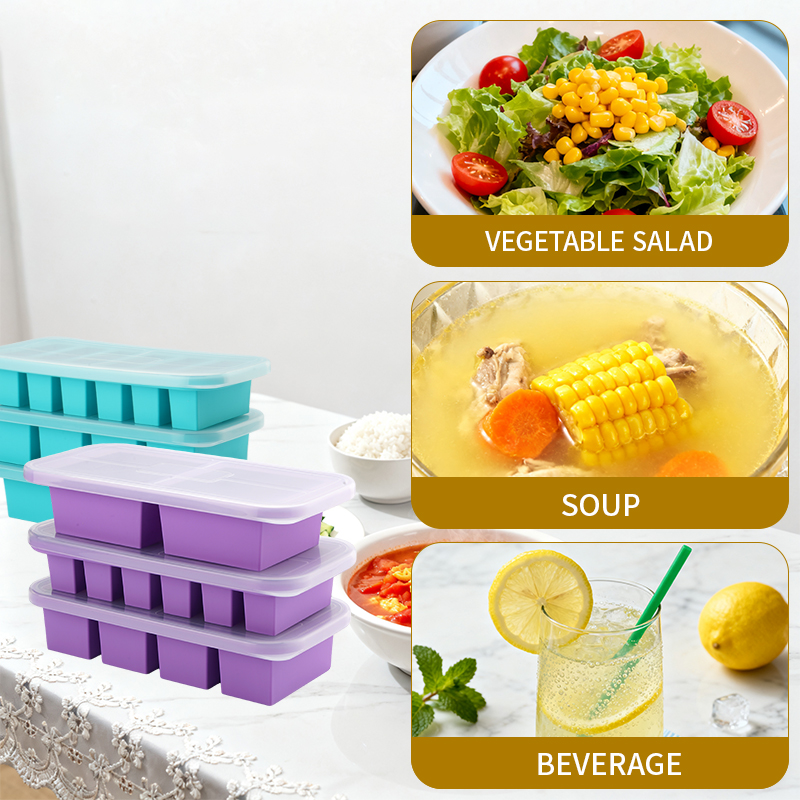 Bandejas de freezer de silicon - Meal Prep Smoothies avaliação e preço