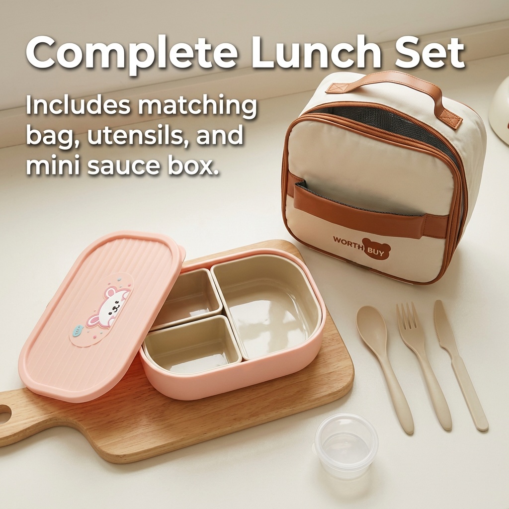 Caixa de almoço infantil, com  - Meal Prep Or Prep Meal avaliação e preço