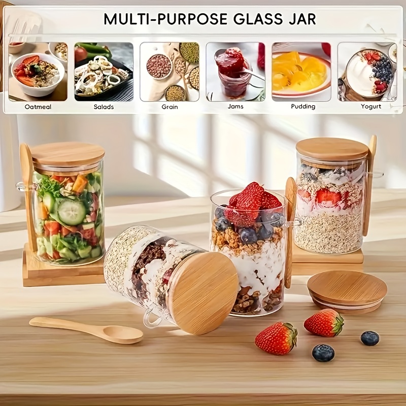 Conjunto de 1/2/4/8 copos de v - Meal Prep Glass Containers avaliação e preço