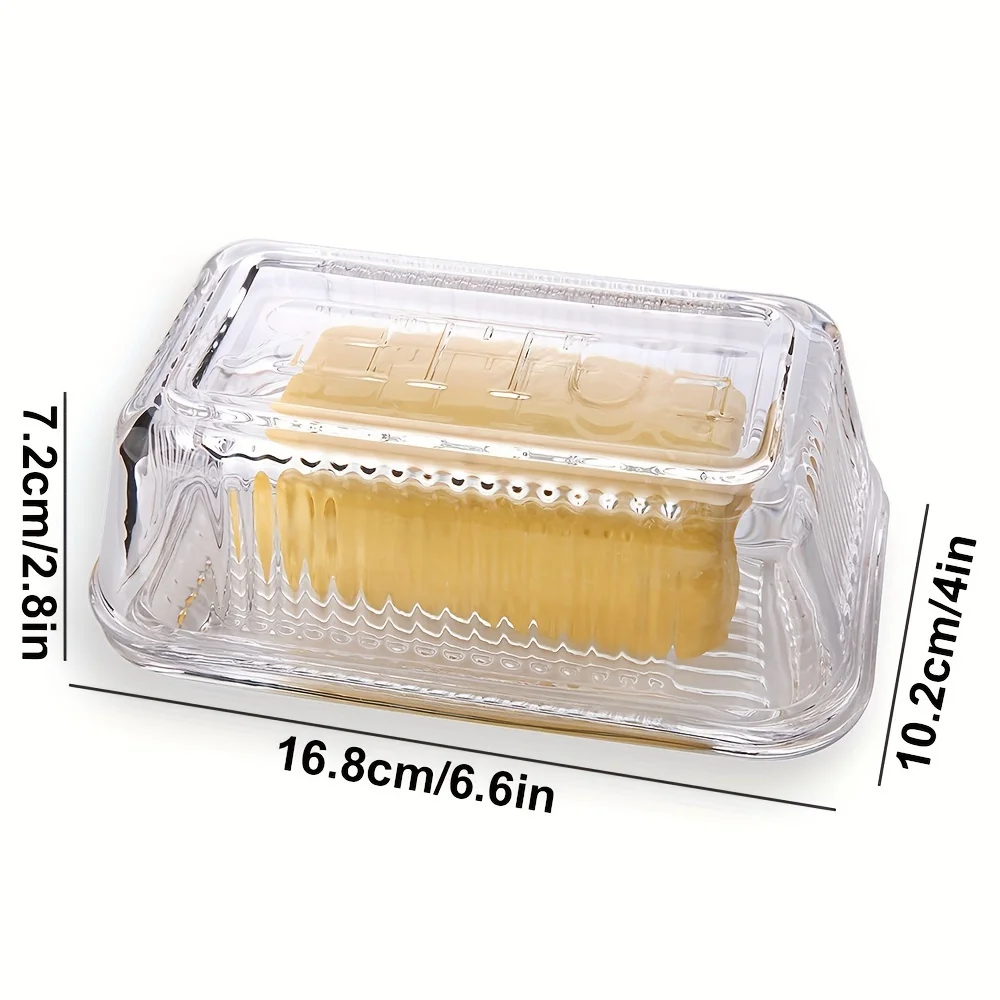 Prato de manteiga transparente - Meal Prep Glass Containers avaliação e preço