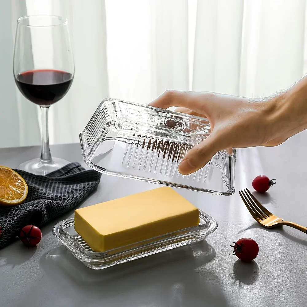 Prato de manteiga transparente - Meal Prep Glass Containers avaliação e preço