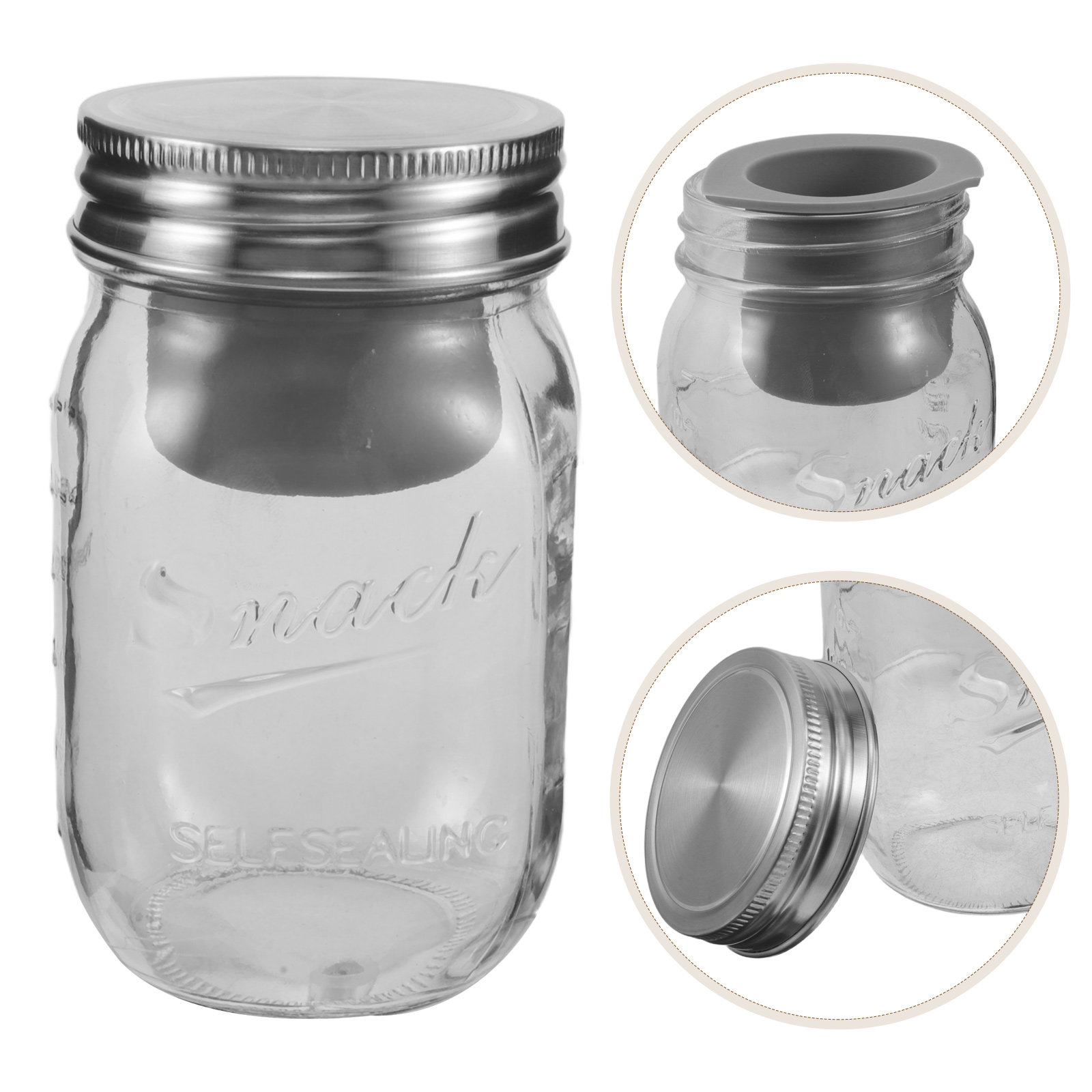 Pote de Salada de Vidro Hermét - Meal Prep Glass Containers avaliação e preço