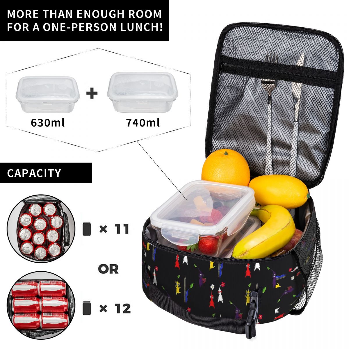 Bolsa de Almoço Feminina com E - Meal Prep Yellow avaliação e preço