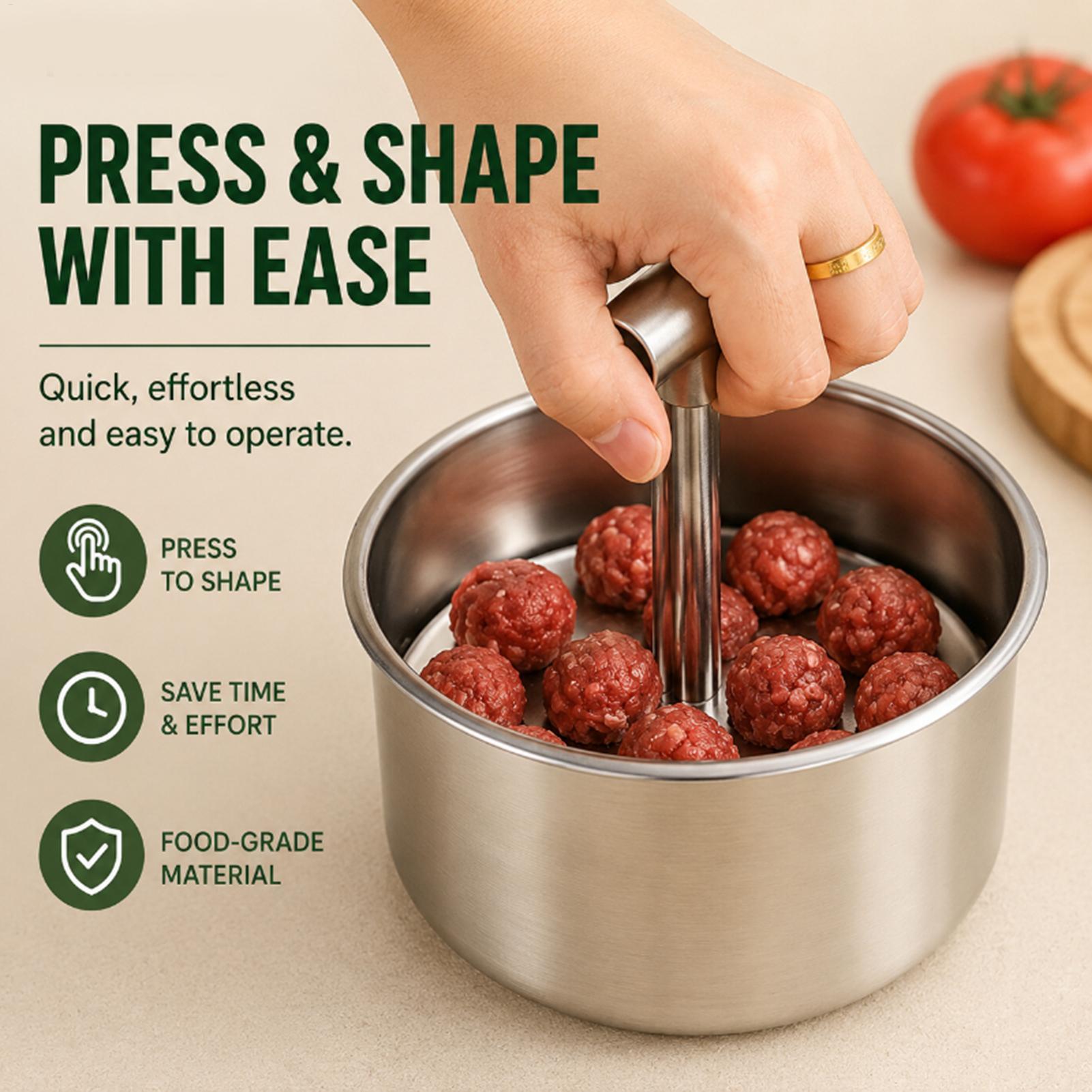 Prensa/Moldadora de Almôndegas - Meal Prep Pork avaliação e preço