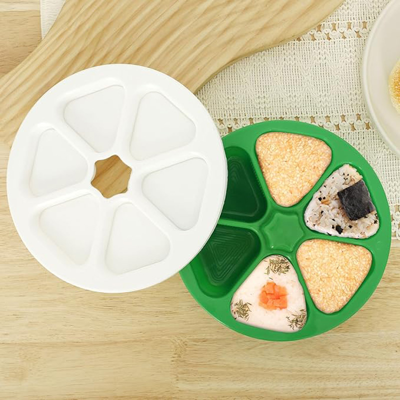 6 em 1 caixa de fazer sushi on - Rice Ball Mold avaliação e preço