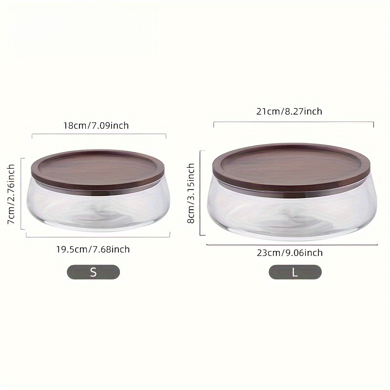 Potes de Vidro com Tampas de M - Meal Prep Glass Containers avaliação e preço