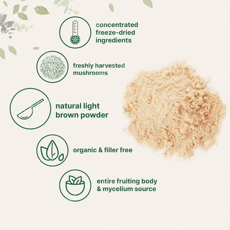 Pó Orgânico de Cogumelo Lion's - Meal Prep Smoothies avaliação e preço