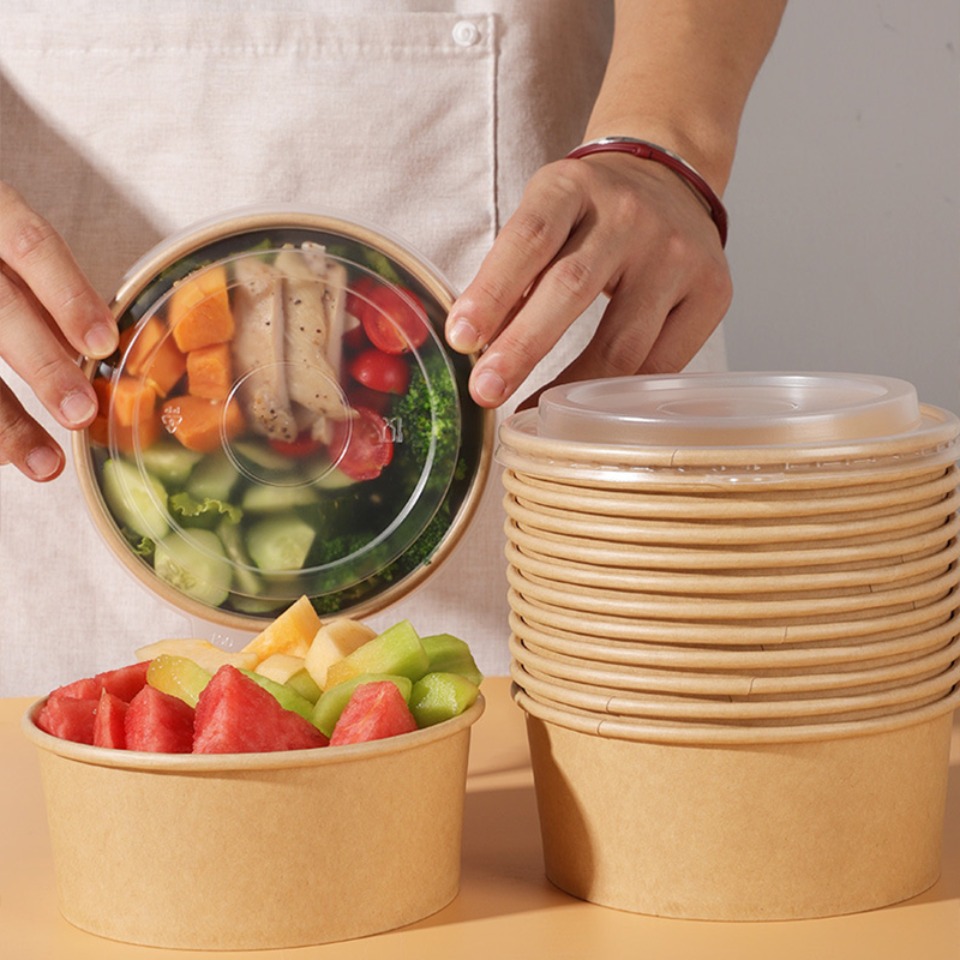 5/10/20PCS Tigelas de Papel Kr - Meal Prep Noodles avaliação e preço