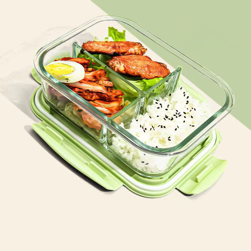 Novo estilo lancheira de vidro - Meal Prep Glass Containers avaliação e preço