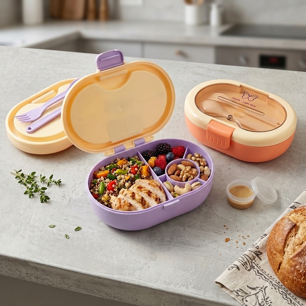 Marmita Plástica com Compartim - Meal Prep Or Prep Meal avaliação e preço