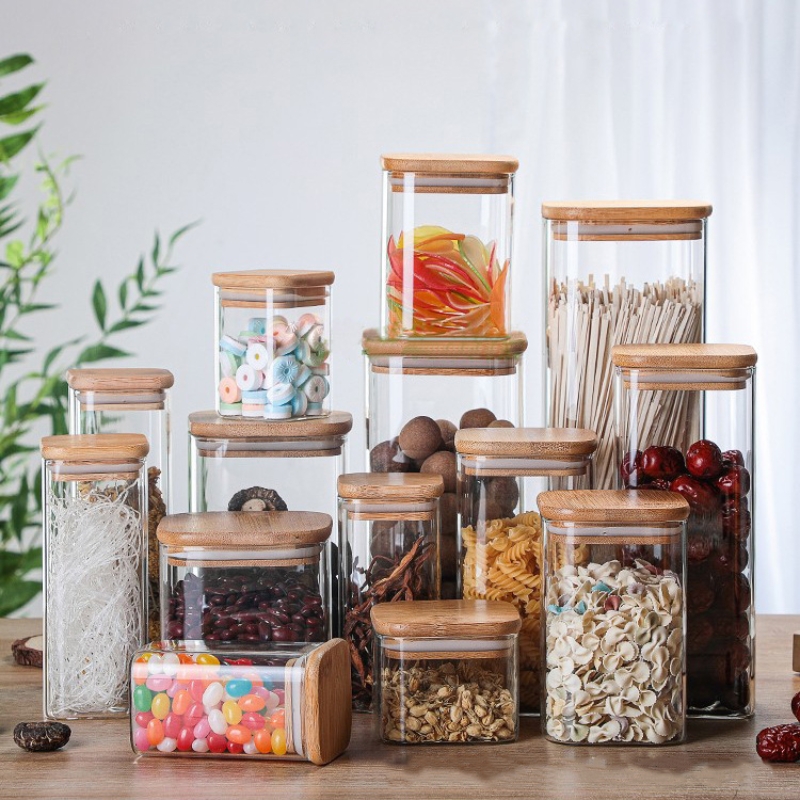 Transparente Latas De Vidro De - Meal Prep Glass Containers avaliação e preço